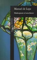 Cover of: Shakespeare Al Anochecer