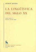 Cover of: La lingüística del siglo XX