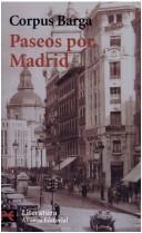 Cover of: Paseos por Madrid