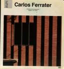 Cover of: Carlos Ferrater (Current architecture catalogues)