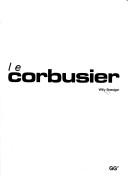 Cover of: Le Corbusier (Obras y Proyectos / Works and Projects)