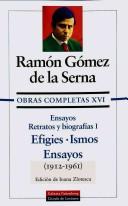 Obras Completas (Obras Completas de Octavio Paz) by Ramon Gomez De La Serna