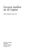 Cover of: Lectura insólita de El Capital by Raúl Guerra Garrido