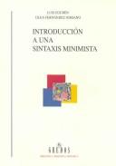 Cover of: Introduccion a Una Sintaxis Minimista/ Introduction to a Minimal Syntax