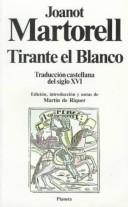 Cover of: Tirante El Blanco by Joanot Martorell