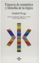 Cover of: Ensayos de Semantica y Filosofia de La Logic
