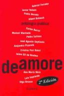 Cover of: De amore / Of Love: Antologia Poetica / Poetic Anthology