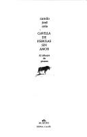 Cover of: Gavilla de fábulas sin amor by Camilo José Cela
