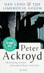 Cover of: Dan Leno Limehouse Golem Cook Pro by Peter Ackroyd