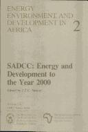 Cover of: SADCC by edited by Jorge Tavares de Carvalho Simoes.