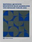 Cover of: National Accounts Statistics 2000