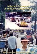 Cover of: Informal Transport in the Developing World by Robert Cervero