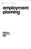 Cover of: Employment planning.