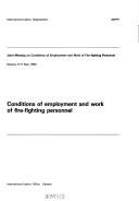 Conditions of employment and work of fire-fighting personnel