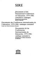 Cover of Unesco, IBE education thesaurus by UNESCO