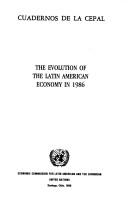 Cover of: Evolution of the Latin American Economy (Cuadernos de la CEPAL)