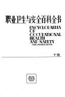 Encyclopaedia of occupational health and safety by Luigi Parmeggiani
