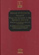 Cover of: History of Humanity-Scientific and Cultural Development by 