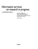 Cover of: Information services on research in progress: a worldwide inventory