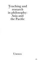 Cover of: Teaching and Research in Philosophy by 