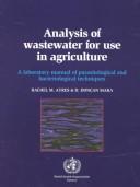 Analysis of wastewater for use in agriculture by Rachel M. Ayres