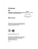Cover of: Mercury (Environmental Health Criteria) by World Health Organization (WHO)