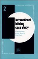 International bidding case study by A. N. Baldwin, Andrew N. Baldwin, R. McCaffer, S. Oteifa