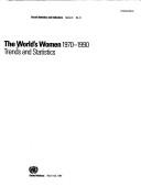 Cover of: The World's women, 1970-1990: trends and statistics.