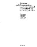 Cover of: External radio broadcasting and international understanding | 
