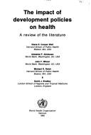 Cover of: The Impact of development policies on health: a review of the literature