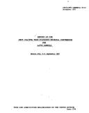 Cover of: Report of the Joint FAO/WHO Food Standards Regional Conference for Latin America, Mexico City, 5-11 September 1978.