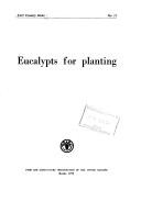 Cover of: Eucalypts for planting.
