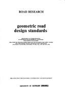 Cover of: Geometric road design standards | 