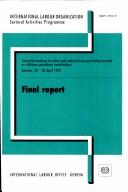 Cover of: Tripartite Meeting on Safety and Related Issues Pertaining to Work on Offshore Petroleum Installations, Geneva, 20-28 April 1993 (Tripartite Meeting on ... to Work on Offshore Petroleum Installations)