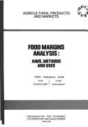 Cover of: Food margins analysis by 