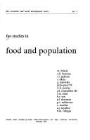 Cover of: FAO studies in food and population