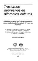 Cover of: Depressive disorders in different cultures: report on the WHO collaborative study on standardized assessment of depressive disorders