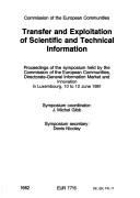 Transfer and exploitation of scientific and technical information