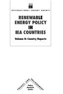 Cover of: Renewable energy policy in IEA countries.