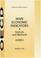 Cover of: Main Economic Indicators Sources and Methods