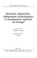 Cover of: Structures industrielles, changements technologiques et enseignement supérieur au Portugal