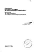 Cover of: La Méthodologie de la balance des paiements de l'Union économique belgo-luxembourgeoise =: Methodologie van de betalingsbalans van de Belgisch-Luxemburgse Economische Unie