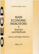 Cover of: Main economic indicators: sources and methods.