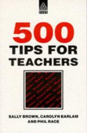 Cover of: 500 tips for teachers | Brown, Sally