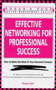 Effective Networking for Professional Success by Rupert Hart