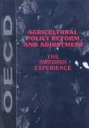 Cover of: Agricultural Policy Reform and Adjustment by Organisation for Economic Co-operation and Development