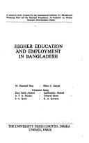 Cover of: Higher education and employment in Bangladesh