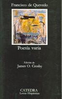 Cover of: Poesía varia by Francisco de Quevedo