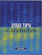 Cover of: 2000 Tips for Lecturers