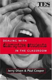 Cover of: Dealing with Disruptive Students in the Classroom